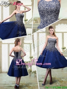 Luxurious Sweetheart Beading Prom Dresses for 2016
