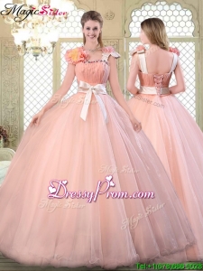 Stylish Asymmetrical Quinceanera Dresses with Bowknot