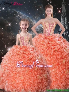 Beautiful Ball Gown Sweetheart Princesita With Quinceanera Dresses with Beading