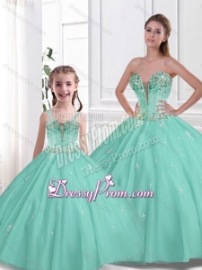 2016 Spring Pretty Ball Gown Beading Princesita With Quinceanera Dresses