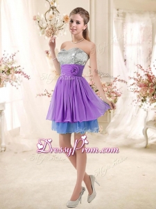Top Selling Sweetheart Short Sequins Prom Dresses in Multi Color