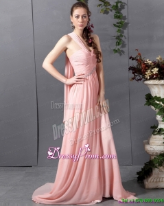 Clearance 2015 Comfortable Sweetheart Prom Dress with Watteau Train