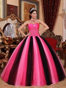Multi-color Sweetheart Floor-length Beading and Ruche Dresses 15
