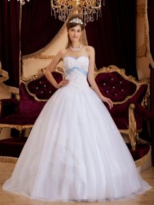 South San Francisco CA Beaded White Organza Quinceanera Dresses