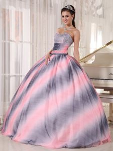 Impressive Ball Gown Quinceanera Gown Sweetheart Beading Bodice