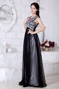 Unique Sequins Prom Cocktail Dress V-neck Floor-length for Women