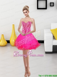 2015 Cheap A Line Sweetheart Prom Dress with Beading