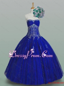 Simple Strapless Beaded Sweet 16 Dresses for 2015