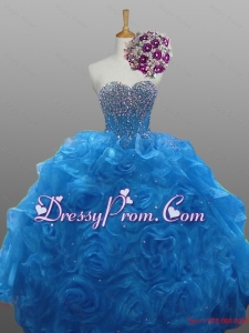 Wonderful Beaded Quinceanera Gowns in Organza for 2015 Fall