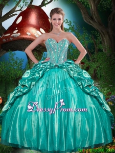 Fabulous Beaded and Ruffled Layers Quinceanera Dresses in Taffeta for 2016