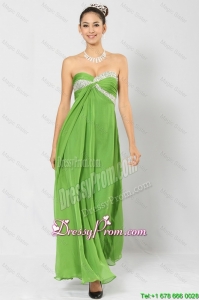 Discount Sweetheart Ankle Length Prom Dresses with Sequins