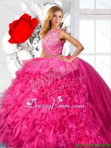 Luxurious Ball Gown Quinceanera Dresses with Beading and Ruffles