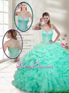 Classical Ball Gowns Mini Quinceanera Gowns with Beading
