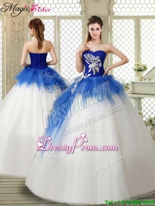 Popular Sweetheart Beading Quinceanera Gowns with Zipper Up