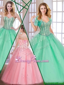 Exclusive Sweetheart Quinceanera Dresses with Beading
