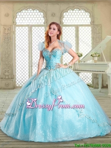 Beautiful Sweetheart Beading Quinceanera Dresses for 2016