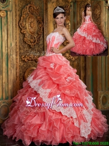 Spring Luxurious Ball Gown Floor Length Ruffles Quinceanera Dresses