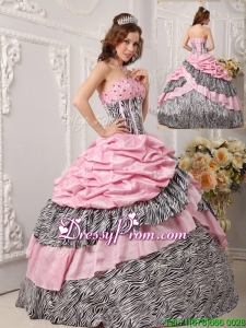 Exclusive Ball Gown Strapless Quinceanera Gowns in Multi Color