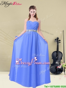Elegant Sweetheart Ruching 2016 Prom Dresses for Fall