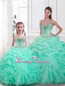 Beautiful Sweetheart Princesita With Quinceanera Dresses with Pick Ups and Ruffles for Spring