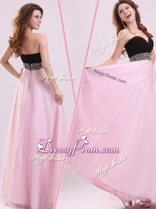Cheap Empire Sweetheart Beading Beautiful Prom Dress in Baby Pink