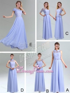 2015 Modest Belt Empire Dama Dress in Lavender