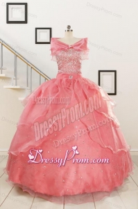 Pretty Beaded Ball Gown Sweetheart Quinceanera Dresses