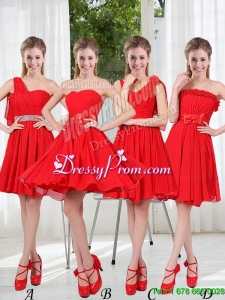 The Brand New Style Bridesmaid Dress Chiffon Ruching with A Line