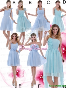 2015 Ruching Zipper Up Wonderful Bridesmaid Dress