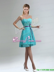 Classical Blue And Purple Sweetheart Prom Dresses with Ruches