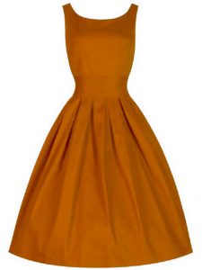 Taffeta Sleeveless Knee Length Court Dresses for Sweet 16 and Ruching