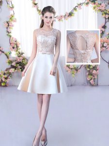 Glorious Sleeveless Lace and Belt Lace Up Court Dresses for Sweet 16