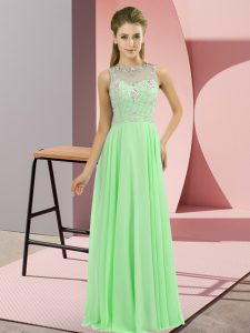 New Style Sleeveless Chiffon Zipper for Prom and Party
