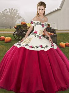 Sophisticated Hot Pink Sleeveless Organza Lace Up Sweet 16 Dress for Military Ball and Sweet 16 and Quinceanera