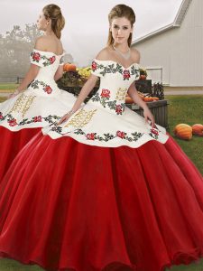 Latest Organza Sleeveless Floor Length Vestidos de Quinceanera and Embroidery