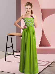 Noble Prom Party Dress Prom and Party with Beading Sweetheart Sleeveless Lace Up