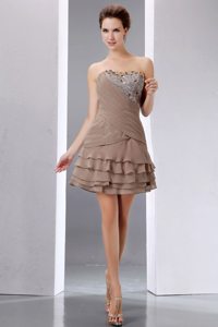 Dazzling Mini-length Prom Graduation Dresses Beading and Sequins