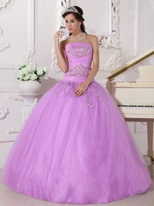 Longmont CO Lavender Sweet Sixteen Quinceanera Dress Appliques