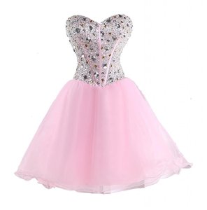 Luxury Pink Prom Evening Gown Prom and Party and For with Beading Sweetheart Sleeveless Lace Up