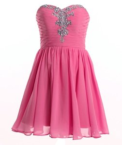 Glamorous Sleeveless Lace Up Mini Length Beading Prom Dresses