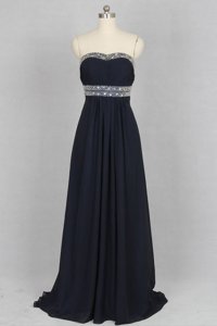 Nice Aqua Blue Sweetheart Lace Up Appliques Prom Dress Sleeveless